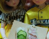 リカちゃんサイズ♡キューバサンド*日ハム作り方6写真