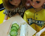 リカちゃんサイズ♡キューバサンド*日ハム作り方5写真