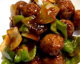 レトルト肉団子で酢豚風炒め物作り方8写真