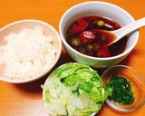 トマトとオクラの冷やしぶっかけ飯作り方5写真