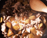 なすと牛肉の甘辛煮作り方4写真