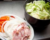 ジャーマンポテト風⁂カレー焼きそば作り方2写真