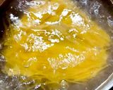 鶏皮のカルボナーラ作り方2写真