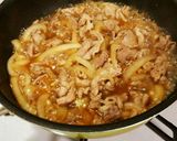 簡単!砂糖でお肉を炒める*豚こま煮*作り方7写真