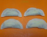 余った餃子の皮deトマトチーズの包み揚げ作り方6写真