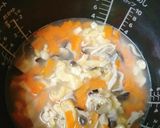 【シンプル♪】きのこと鶏肉の炊き込みご飯作り方4写真