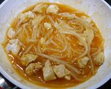 簡単！鶏もやしのチリソース☆ゆず胡椒風味作り方3写真