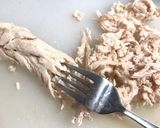 糖質制限★ささみと豆苗の梅肉和え作り方6写真