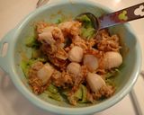 ホタテとキャベツの味噌マヨ和え作り方5写真