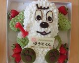 ワンワン立体バースデーケーキ♡作り方12写真