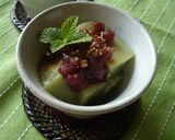 ヘルシー抹茶ミルク寒天作り方5写真
