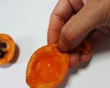 びわのむきかた作り方9写真