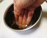 びわのむきかた作り方12写真