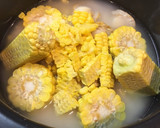 とうもろこしとホタテの炊き込みご飯作り方3写真
