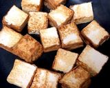 厚揚げで、揚げ出し豆腐風！簡単作り方1写真