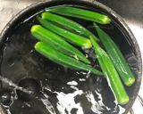オクラ大葉巻き天作り方4写真