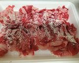 三つ葉がポイント！ガチで牛すき煮作り方1写真