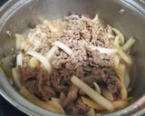 三つ葉がポイント！ガチで牛すき煮作り方4写真
