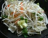 牛ホルモンのポン酢焼きうどん作り方2写真
