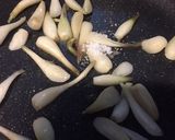 ごま香る☆生らっきようとトマトの和え物作り方1写真