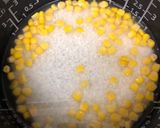 もち麦入り☆炊飯器でずぼらコーンご飯作り方3写真