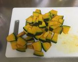 【簡単・母の味】カボチャのグラタン作り方1写真