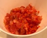 夏野菜で手作りサッパリサルサソース作り方4写真