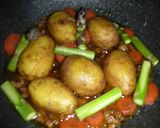 皮付き新じゃがのカレー風味作り方3写真