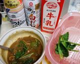 【煮込まない】残り物レンチンカレーうどん作り方11写真