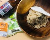 サーモンと旬野菜のハーブ玄米オイルライス作り方4写真
