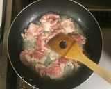 超簡単☆ごはんによく合う豚照りマヨ丼！作り方2写真