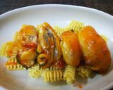 本格パスタ・牡蠣のトマトクリームグラタン作り方7写真