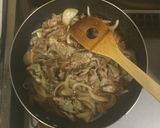 超簡単☆ごはんによく合う豚照りマヨ丼！作り方5写真