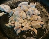 さやいんげんと鶏ももの椀もの作り方2写真