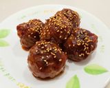 簡単フライパン調理♥肉団子の甘酢あん♪作り方11写真