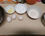 子供と作る、ふわふわスポンジ生地！作り方2写真