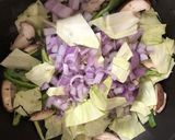 ピリ辛の野菜炒め(高菜入)作り方5写真