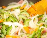 ふわふわ卵のゴーヤチャンプル⁂簡単麺つゆ作り方4写真