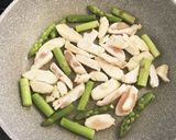 アスパラガスとささみの中華風塩味炒め作り方3写真