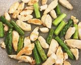 アスパラガスとささみの中華風塩味炒め作り方4写真