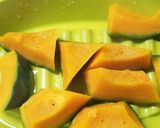 ☆簡単おかず♪かぼちゃの甘辛炒め☆作り方1写真