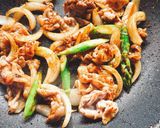 ご飯がススム♥️豚肉のコク旨カレー炒め作り方4写真