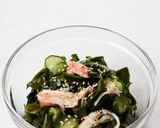 定番料理【たっぷりワカメの酢の物】作り方4写真