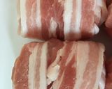 豚バラスライスで肉巻きおにぎり作り方4写真