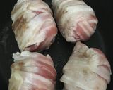 豚バラスライスで肉巻きおにぎり作り方5写真
