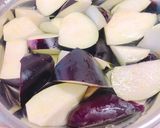 モロッコいんげんの入った 麻婆茄子作り方1写真