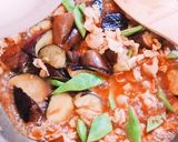 モロッコいんげんの入った 麻婆茄子作り方10写真