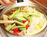 季節野菜のクリーミースパニッシュオムレツ作り方6写真