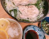フライパン10分鶏モモ蒸し鶏ヘルシー作り方4写真