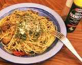 アンチョビとニンニクのパスタ作り方5写真